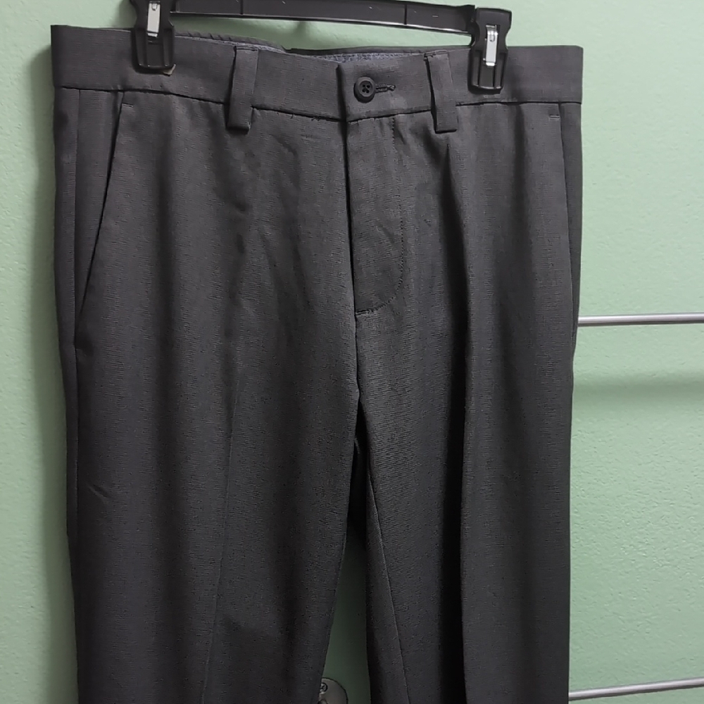 Haggar Charcoal Dress Pants for Men